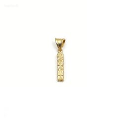 14 Ayar İ harfi kolye ucu