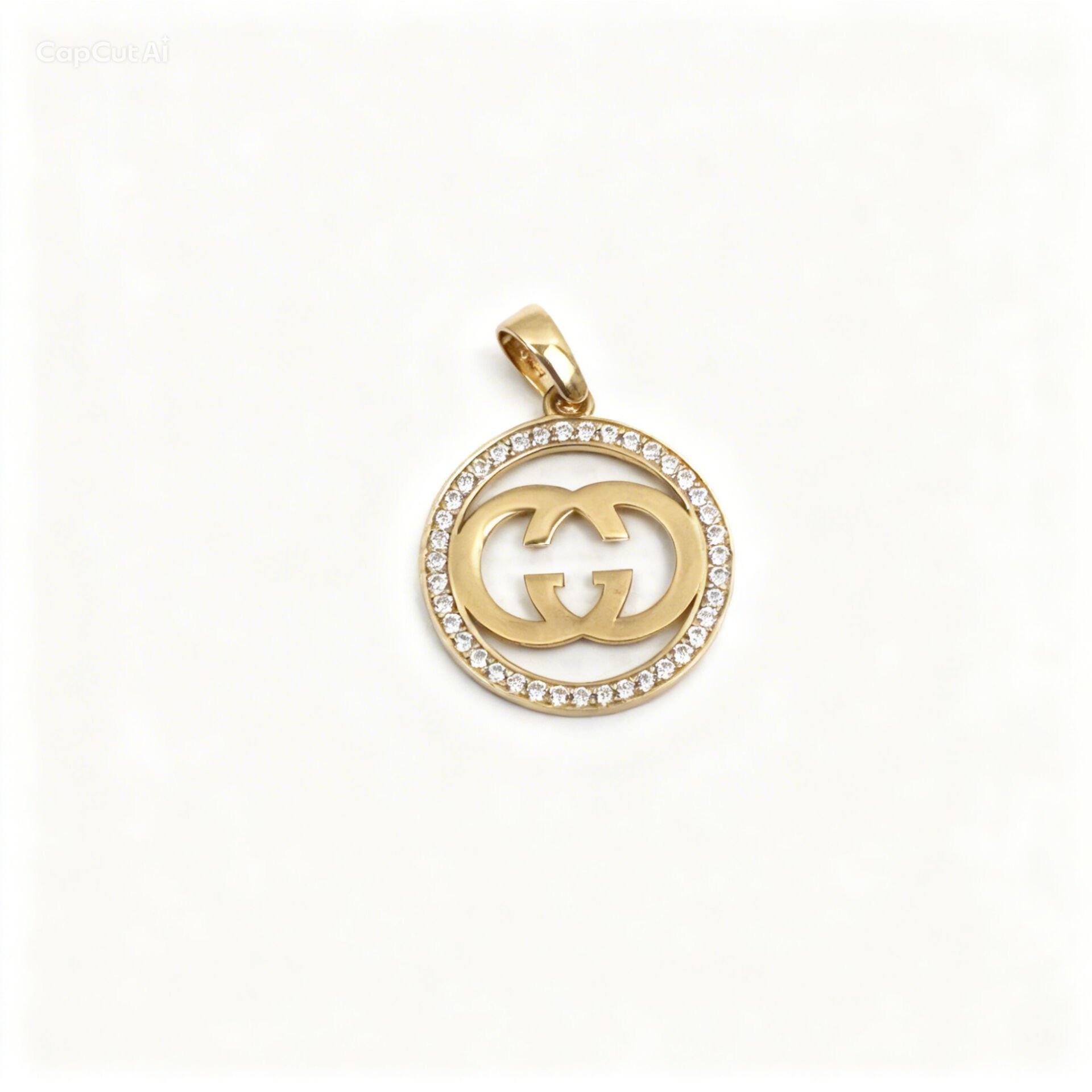 14 ayar altın gucci tasarım kolye ucu