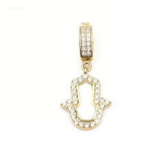 14 Ayar Altın Fatma Ana Eli Kolye Ucu